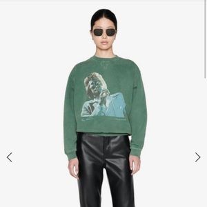 Anine Bing David Bowie crew neck sweatshirt